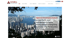Desktop Screenshot of admiralinv.com